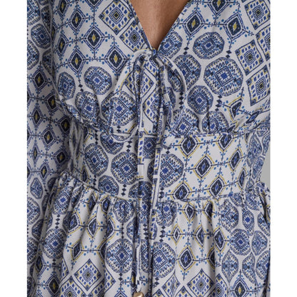 Bcbg Women's Crepe Tie-Front Shift Dress