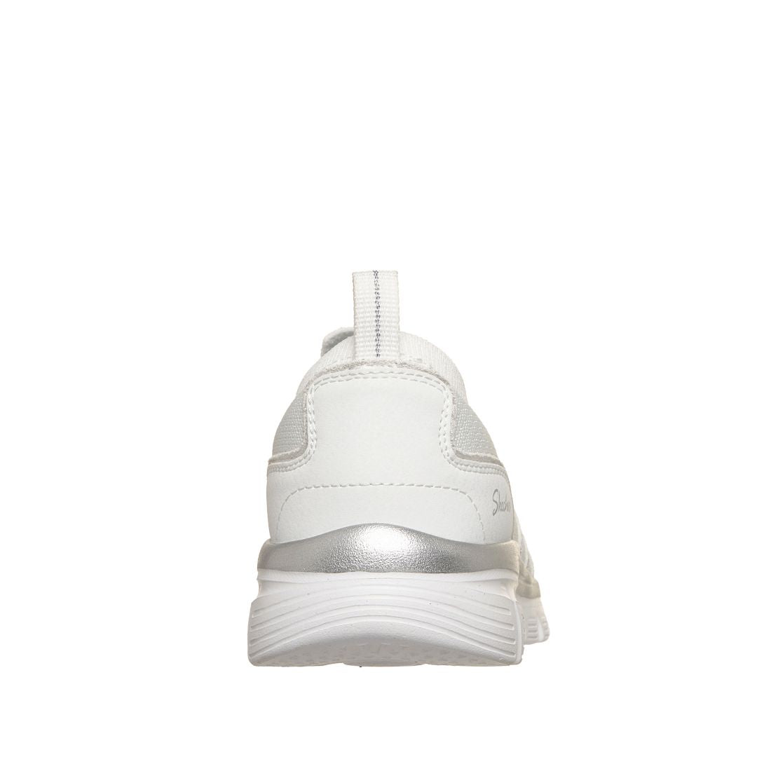 Skechers Women's Graceful - Purecrush Casual Sneakers from Finish Line - White, Silver
