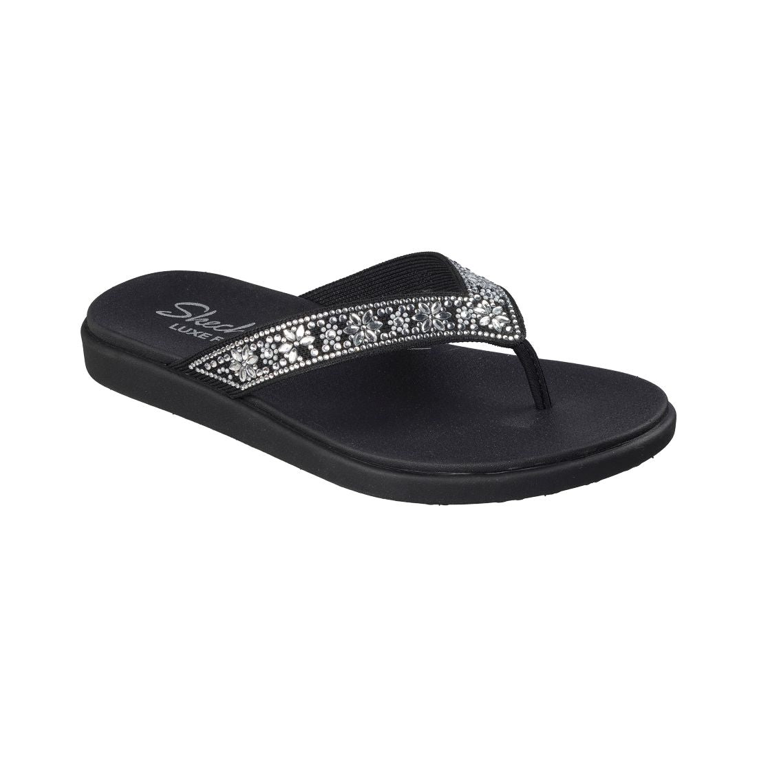 Skechers Women's Meditation Luxe - Sunny Glow Flip-Flop Thong Sandals from Finish Line