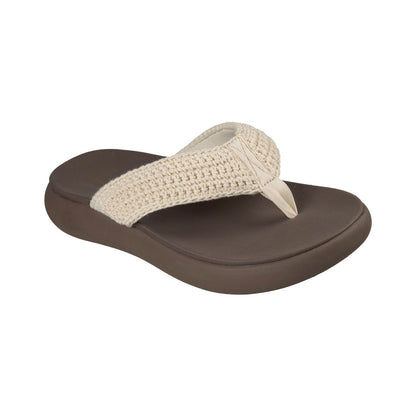 Skechers Women's Relaxed Fit: Asana Luxe - Valley Chic 2 Flip-Flop Thong Sandals from Finish Line