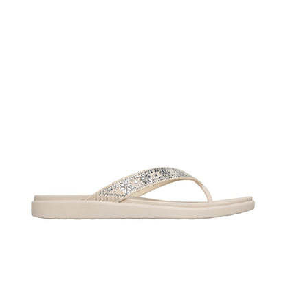 Skechers Women's Meditation Luxe - Sunny Glow Flip-Flop Thong Sandals from Finish Line