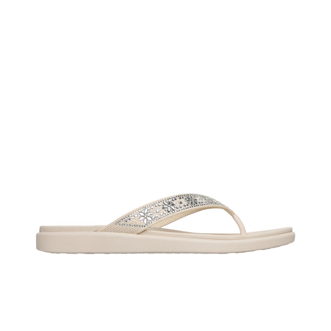 Skechers Women's Meditation Luxe - Sunny Glow Flip-Flop Thong Sandals from Finish Line