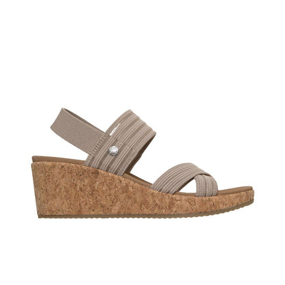 Skechers Women's Arch Fit Beverlee 2.0 - Bali Vibes Wedge Sandals from Finish Line