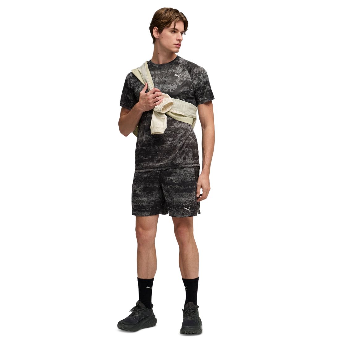 Puma Men's Run Velocity Printed T-Shirt