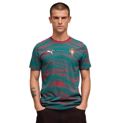 Puma Men's Regular and Big & Tall Portugal Football Culture Short-Sleeve T-Shirt