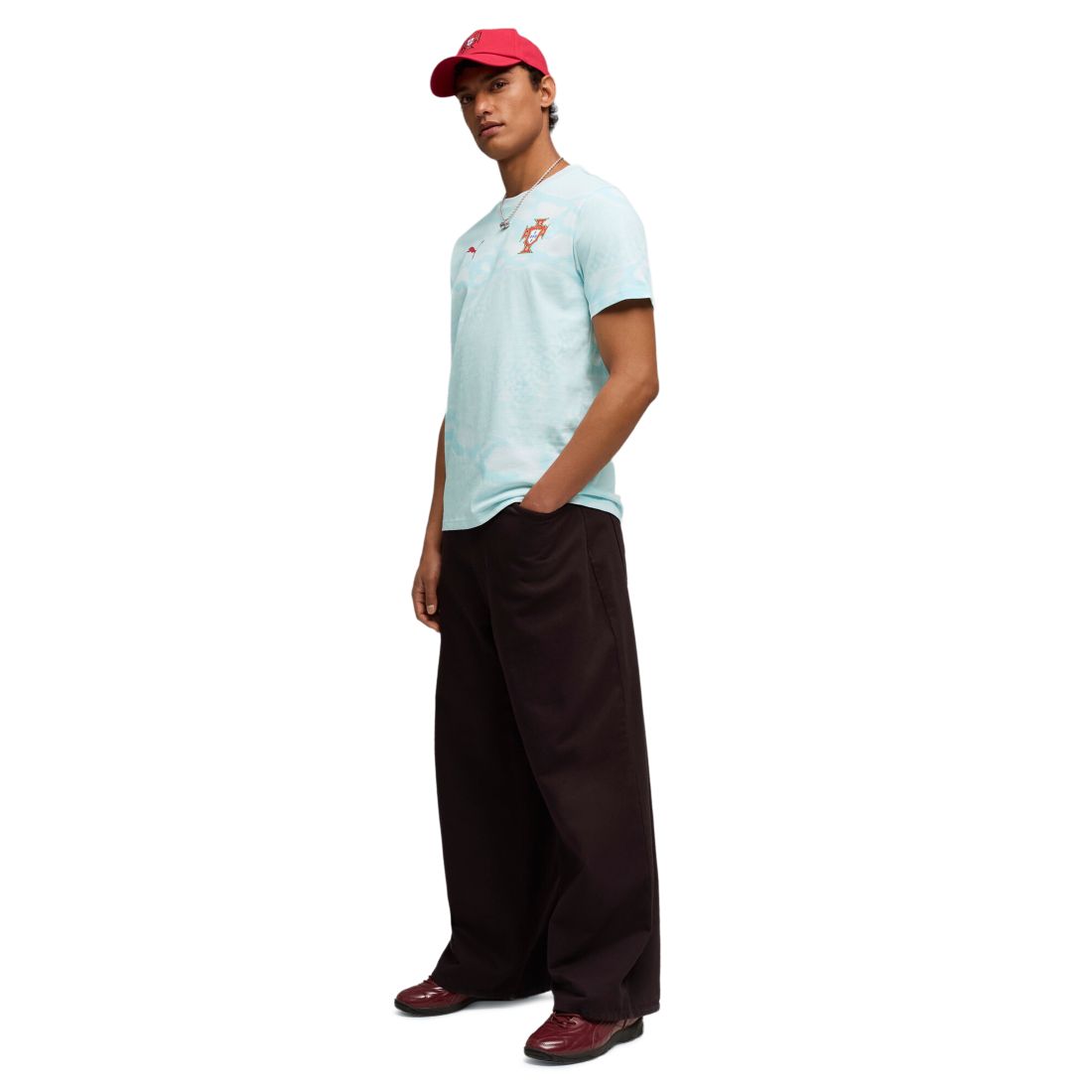 Puma Men's Regular and Big & Tall Portugal Football Culture Short-Sleeve T-Shirt