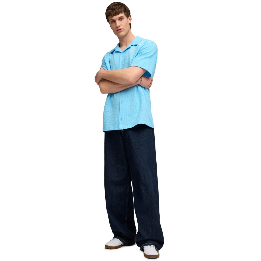 Puma Men's Essential Elevated Regular-Fit Shirt