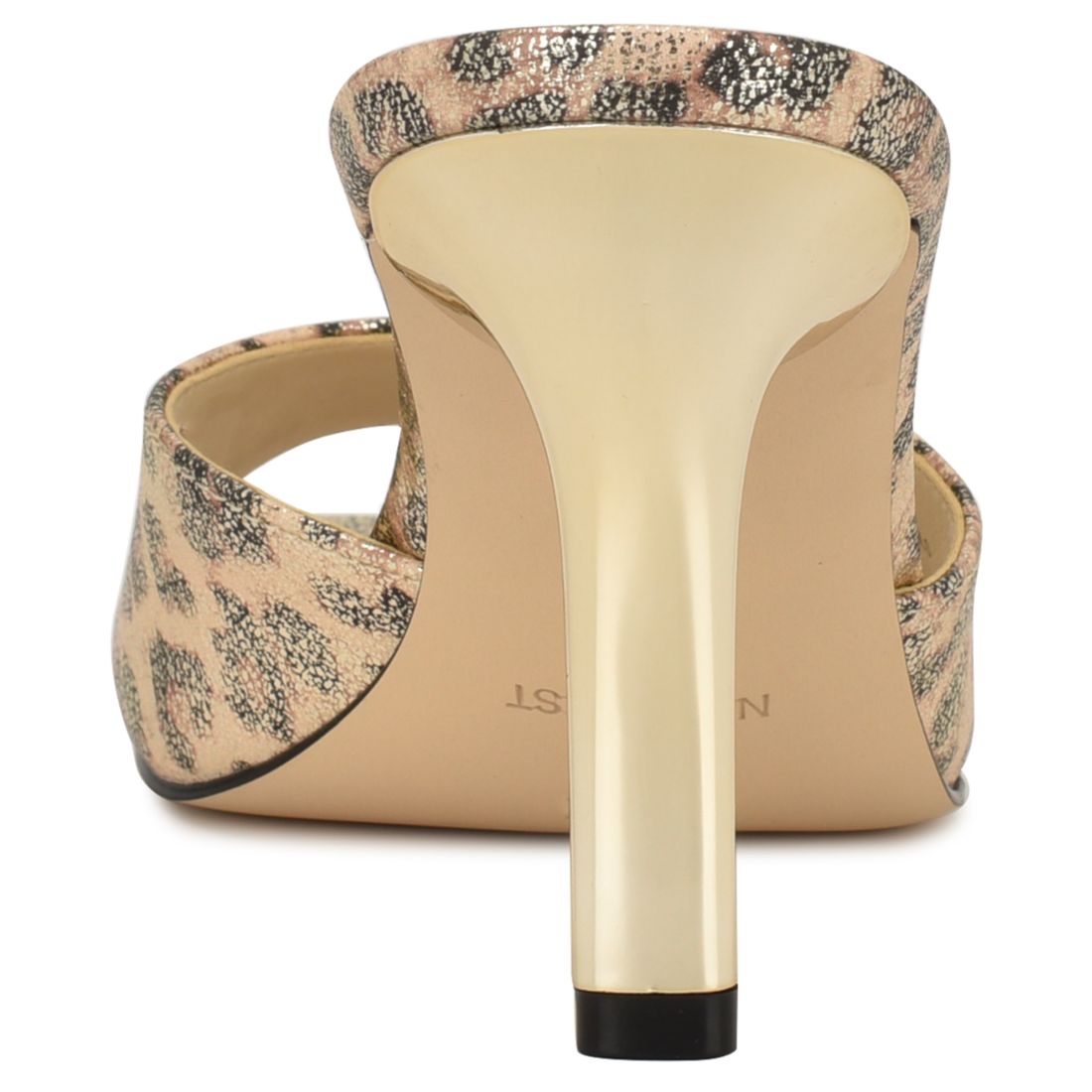 Nine West Women's Disko Square Toe Stiletto Sandals
