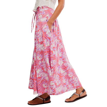 Free People Women's Zephyr Bustle Convertible Maxi Skirt