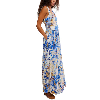 Free People Women's Sasha Sleeveless Scoop Neck Maxi Dress