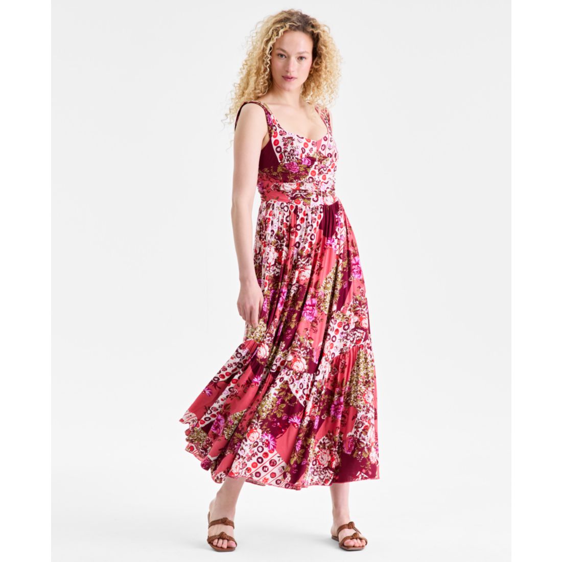 Free People Women's Sasha Sleeveless Scoop Neck Maxi Dress