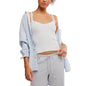 Free People Women's Spring Fever Lace Detail V-Neck Cami Top