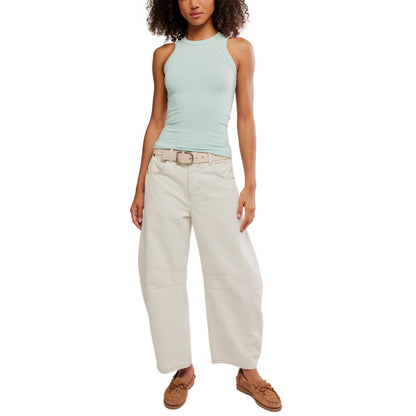 Free People Women's So Soft Seamless Crew Neck Tank Top