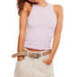 Free People Women's So Soft Seamless Crew Neck Tank Top