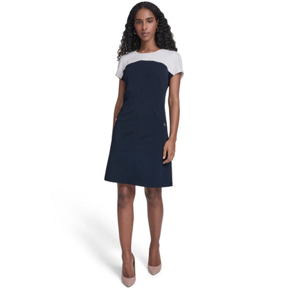 Tommy Hilfiger Women's Cap-Sleeve Shift Dress