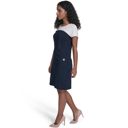 Tommy Hilfiger Women's Cap-Sleeve Shift Dress