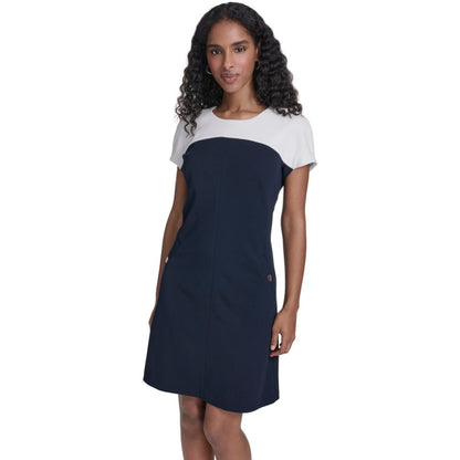 Tommy Hilfiger Women's Cap-Sleeve Shift Dress