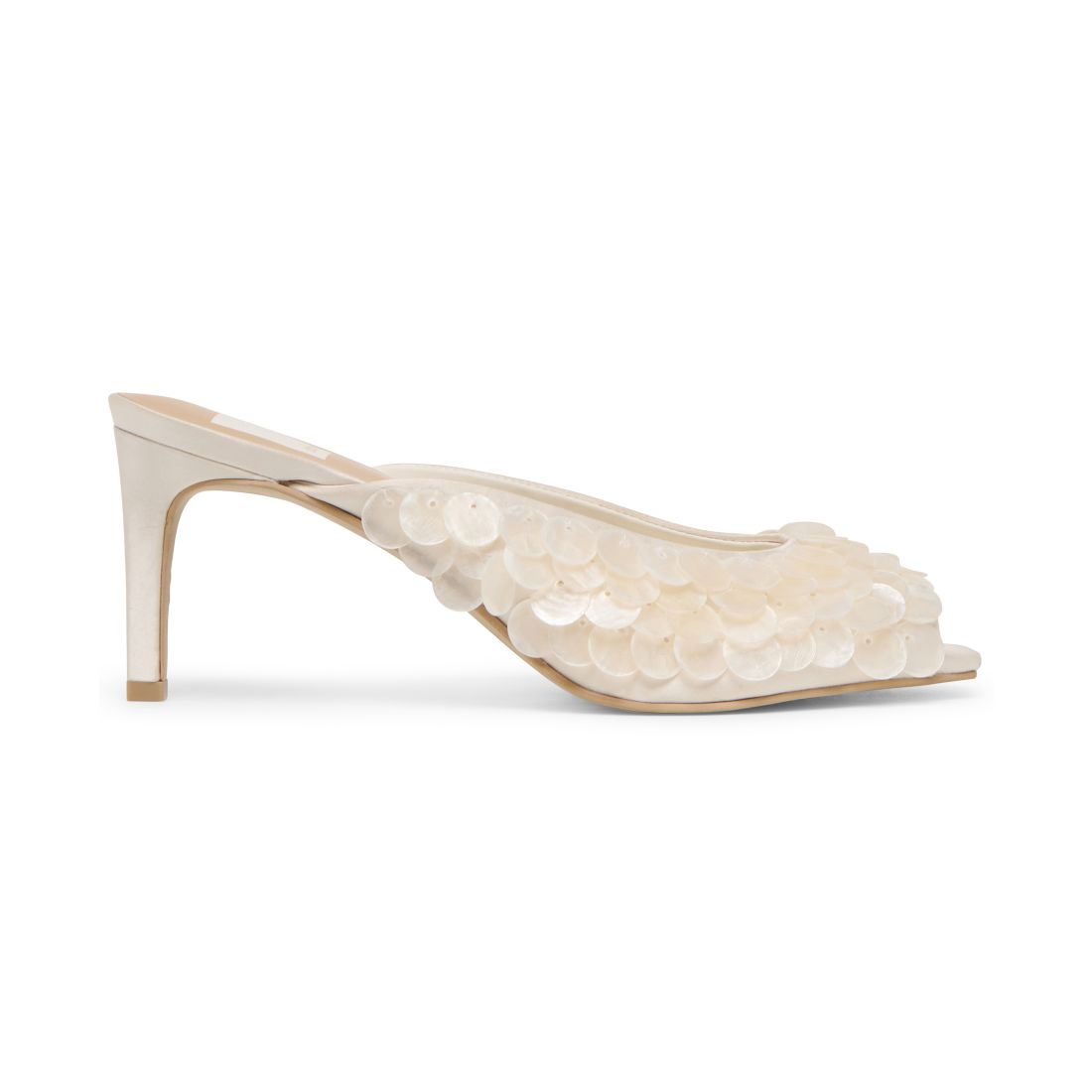 Dolce Vita Women's Samary Confetti Sequin Peep Toe Sandals
