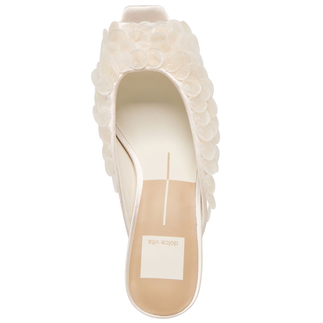 Dolce Vita Women's Samary Confetti Sequin Peep Toe Sandals