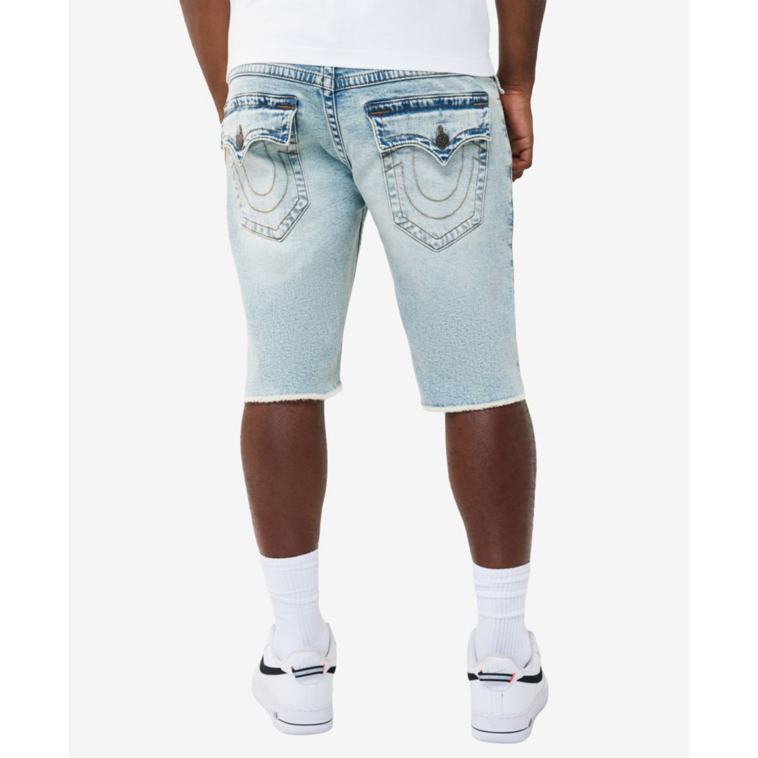 True Religion Men's Straight-Fit Hem Shorts