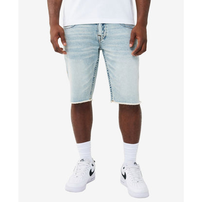 True Religion Men's Straight-Fit Hem Shorts