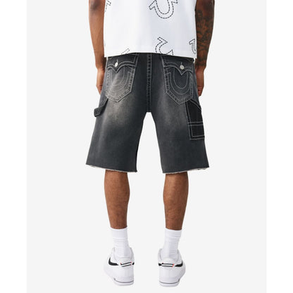 True Religion Men's Regular-Fit Carpenter Fray Shorts