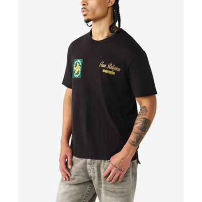True Religion Men's Short-Sleeve Orchard Stamps T-Shirt