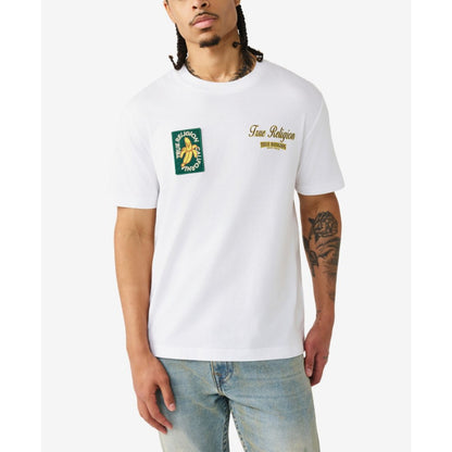 True Religion Men's Short-Sleeve Orchard Stamps T-Shirt