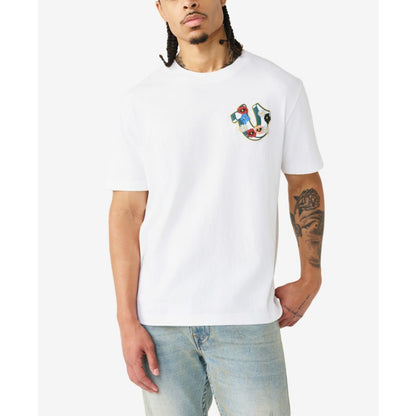 True Religion Men's Short-Sleeve Garden Horseshoe T-Shirt