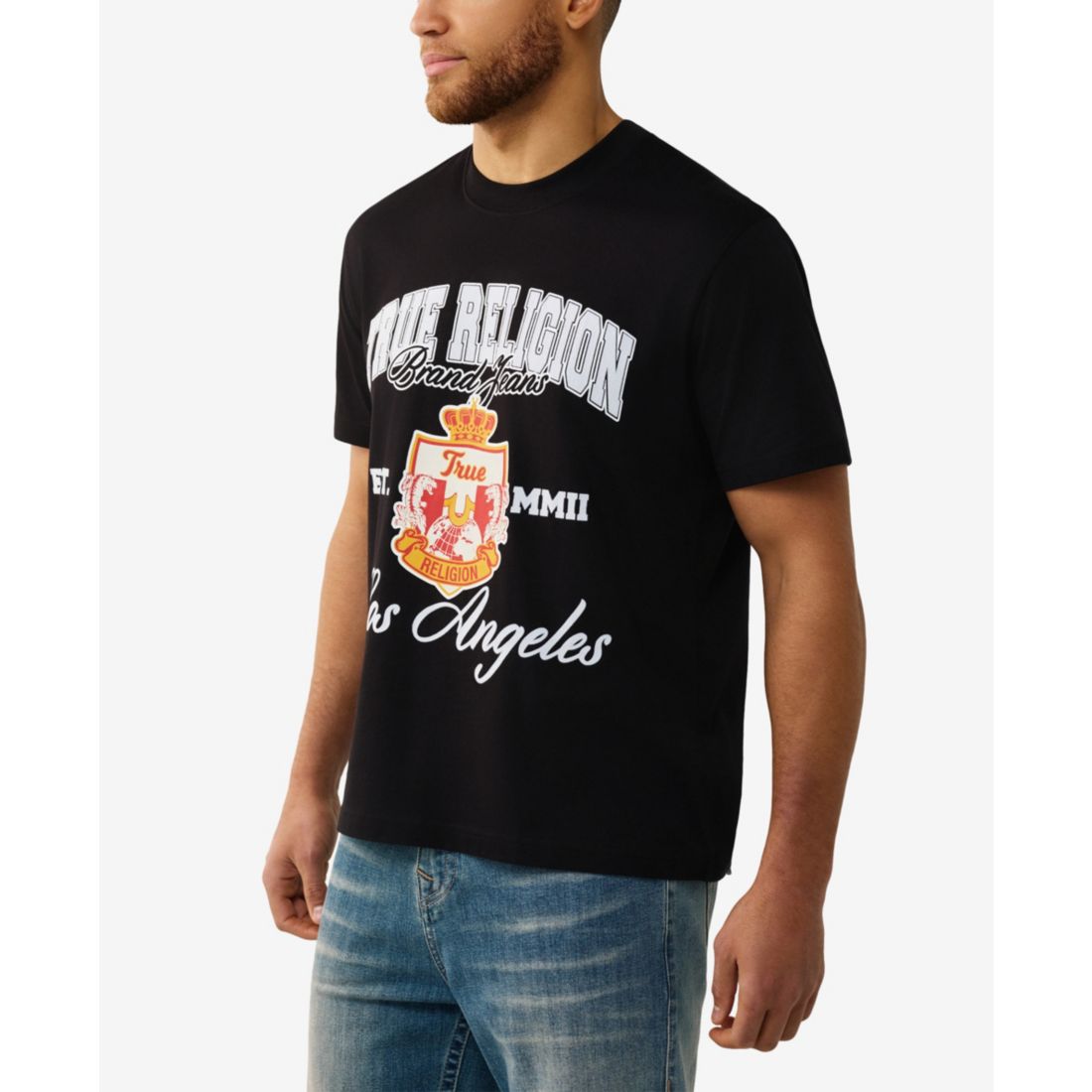 True Religion Men's Crest T-Shirt