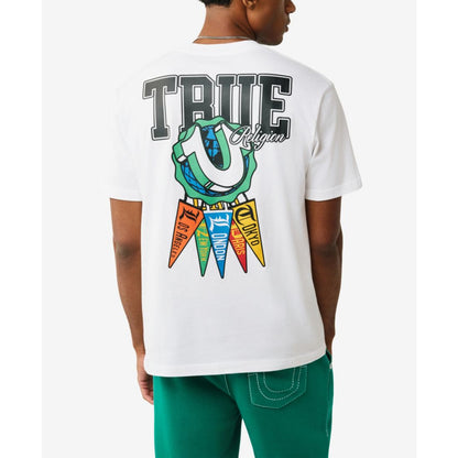 True Religion Men's Pennant Logo T-Shirt