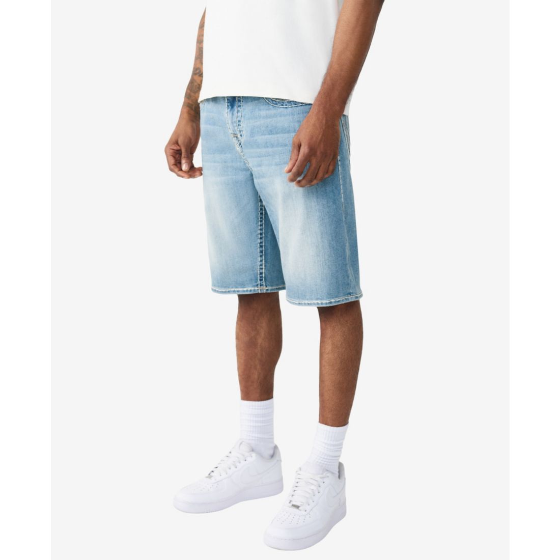 True Religion Men's Regular-Fit Baggy Shorts
