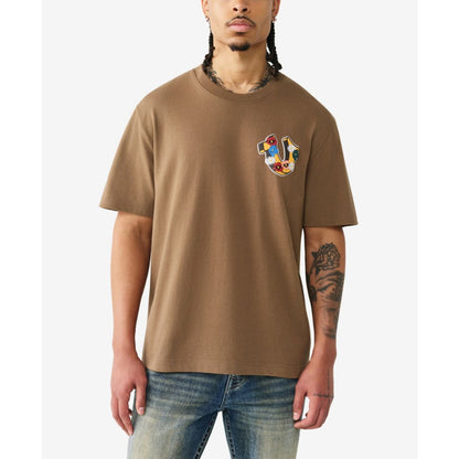 True Religion Men's Short-Sleeve Garden Horseshoe T-Shirt