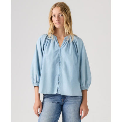 Levi's Juniors' Phoebe V-Neck Blouse