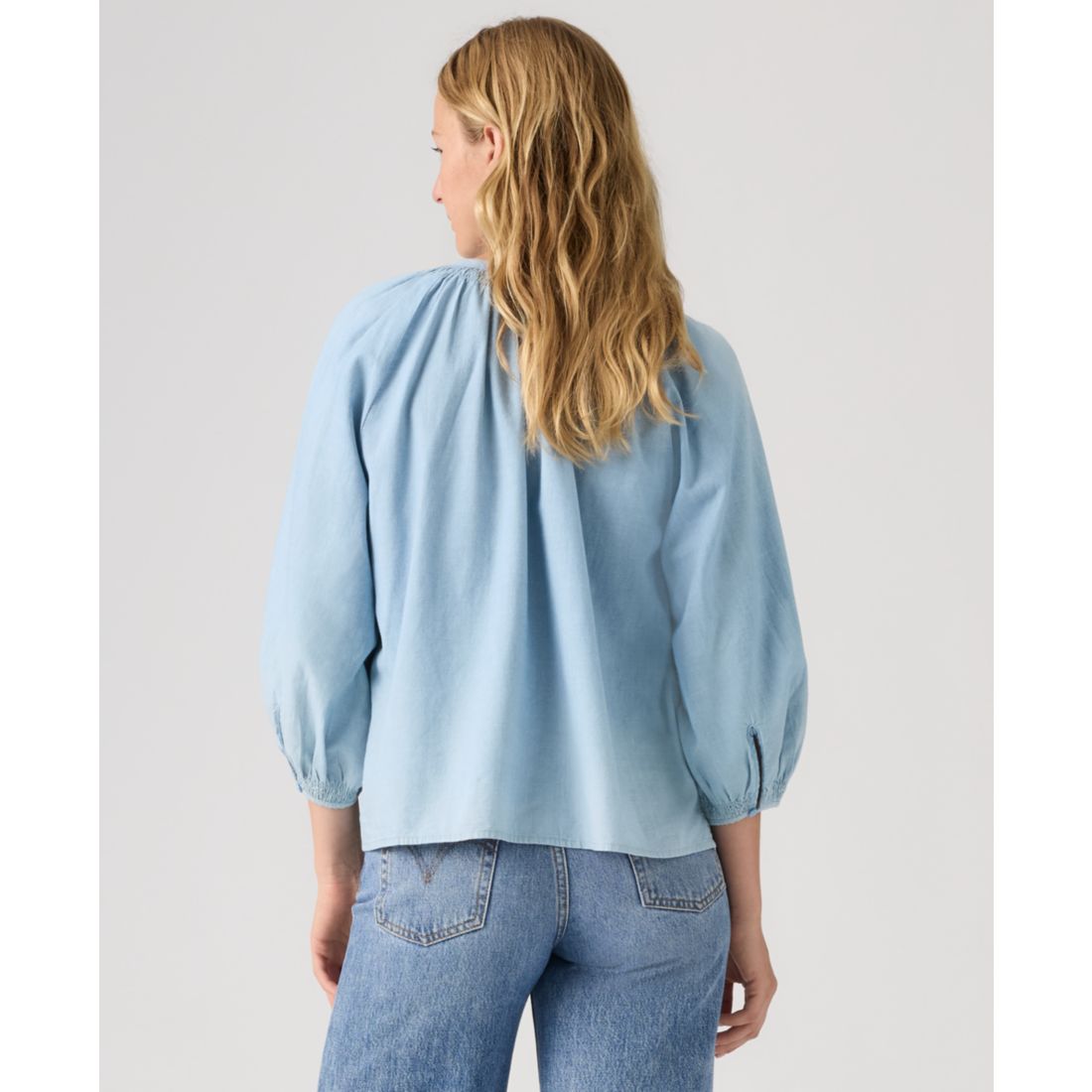 Levi's Juniors' Phoebe V-Neck Blouse