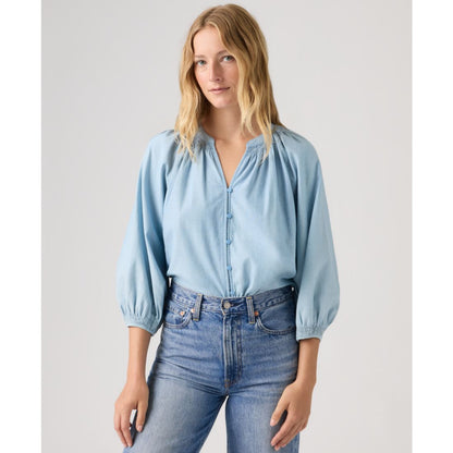 Levi's Juniors' Phoebe V-Neck Blouse