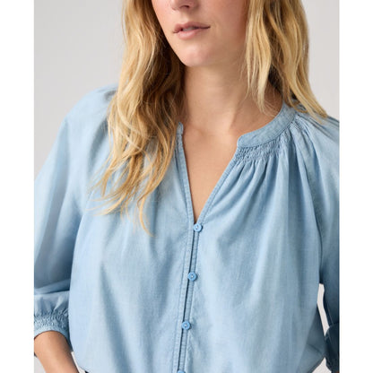 Levi's Juniors' Phoebe V-Neck Blouse