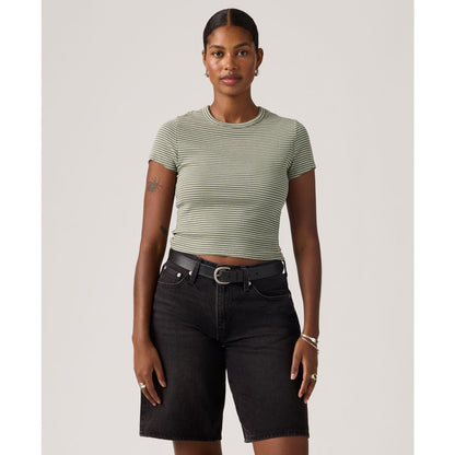 Levi's Women's Short-Sleeve Cropped Top