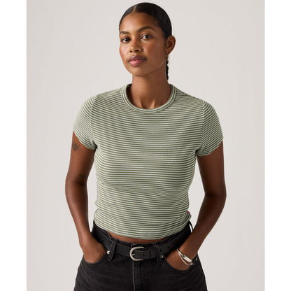 Levi's Women's Short-Sleeve Cropped Top