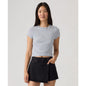 Levi's Women's Short-Sleeve Cropped Top