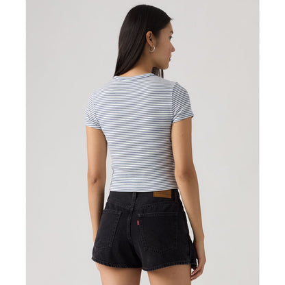 Levi's Women's Short-Sleeve Cropped Top