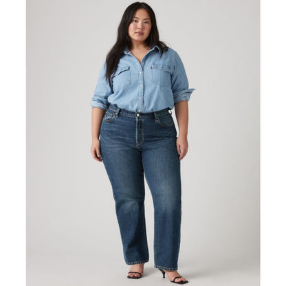 Levi's Trendy Plus Size 501 Cotton High-Rise Jeans