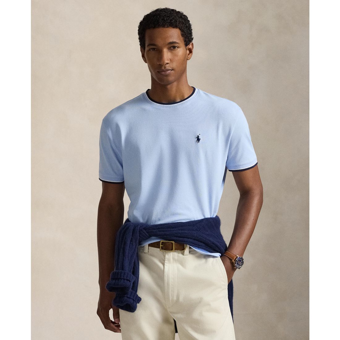 Polo Ralph Lauren Men's Classic-Fit Stretch Mesh T-Shirt