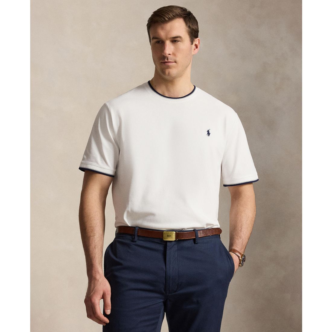 Polo Ralph Lauren Men's Big & Tall Crewneck T-Shirt