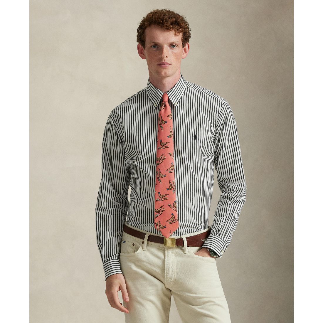 Polo Ralph Lauren Men's Classic-Fit Striped Broadcloth Shirt