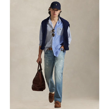 Polo Ralph Lauren Men's Classic-Fit Striped Broadcloth Fun Shirt