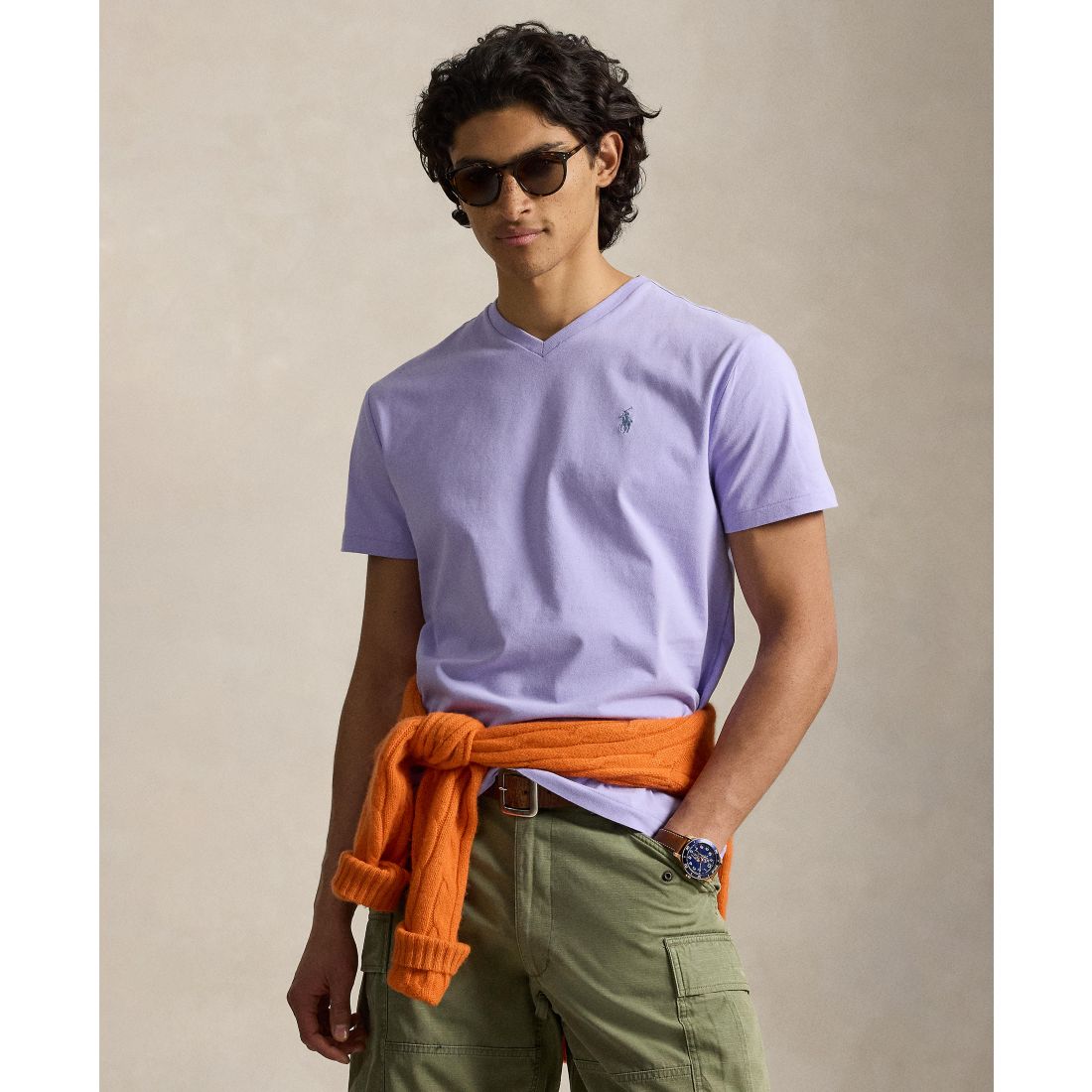 Polo Ralph Lauren Men's Classic-Fit V Neck T-Shirt