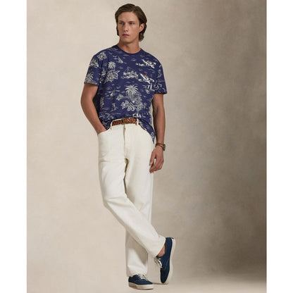 Polo Ralph Lauren Men's Classic-Fit Striped Cotton Jersey T-Shirt