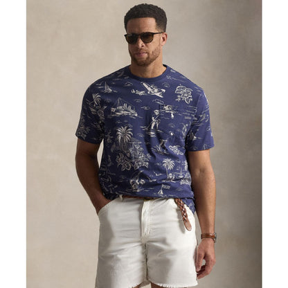 Polo Ralph Lauren Men's Big & Tall Short-Sleeve Polo Bear Jersey T-Shirt