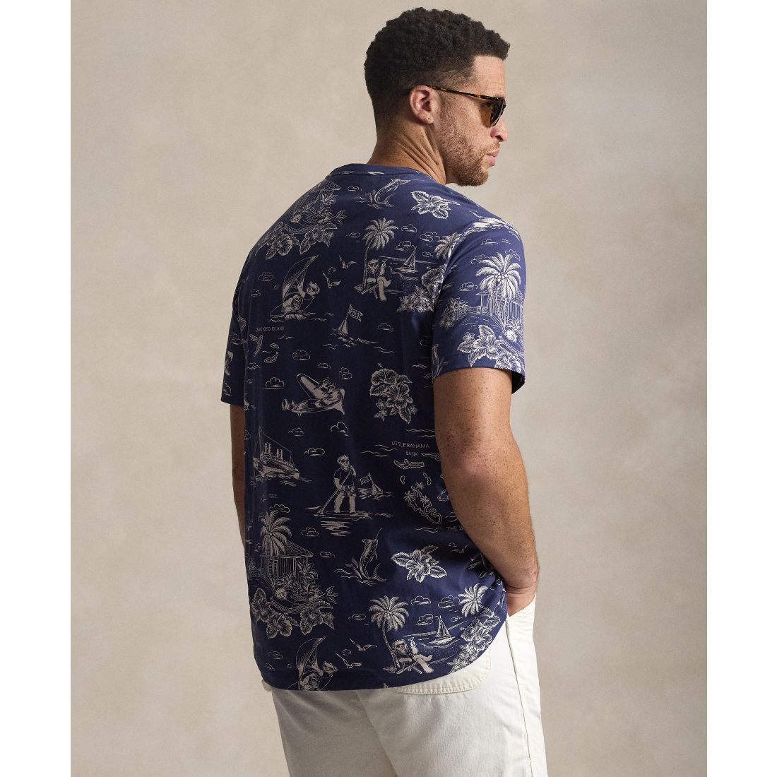 Polo Ralph Lauren Men's Big & Tall Short-Sleeve Polo Bear Jersey T-Shirt